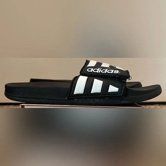 Adidas Adjustable Strap Slides - Picture 5 of 8